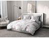 Home Linge Passion dekbedovertrek 240 x 260 cm - wit en lichtroze HP62668