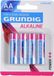Grundig Piles LR6 - AA - 8x pièces - Piles Penlite
