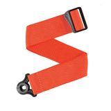 D'Addario PWSAL404 Auto Lock Polypropyleen Gitaarband Oranje