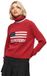 Superdry Americana gebreide coltrui Dames Rood