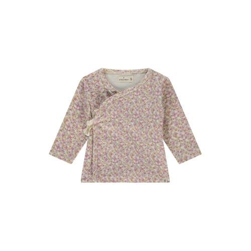 A Tiny Story gebloemde longsleeve roze