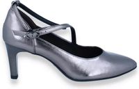 Tamaris - Dames - Hoge hakken - Zilver - Maat 38