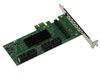 KALEA-INFORMATIQUE PCI Express PCIe x1 tot 8-poorts SATA-controllerkaart met Marvell 88SE9215 88SM9705-chipset