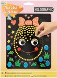 Grafix Pasen Holografische Stippenkunst Set, 22x18cm