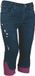 HKM Rijbroek Piccola Denim Kniegrip Kinderen Unisex Darkblue Kunststof