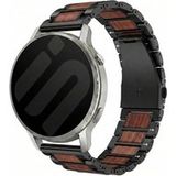 ICE Fit RT 3.0 - Bracelet en bois/acier 40mm (Noir)