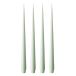 ester & erik Bougie ester & erik Lot de 4 mat Water mint 03, 42 cm