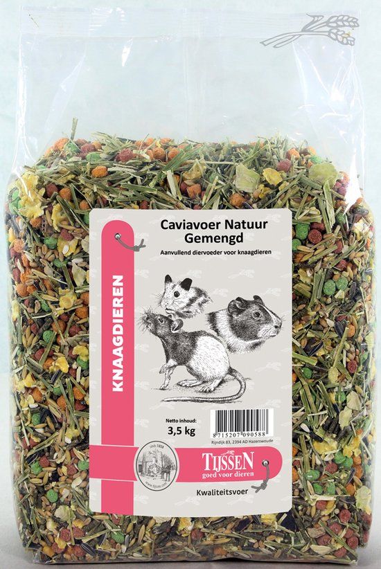 Tijssen Caviavoer Natuur Gemengd - 3,5kg