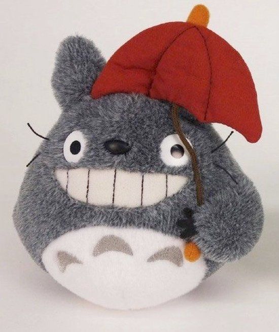My Neighbor Totoro Totoro Red Umbre Plush Toy - Film & Series Merchandise