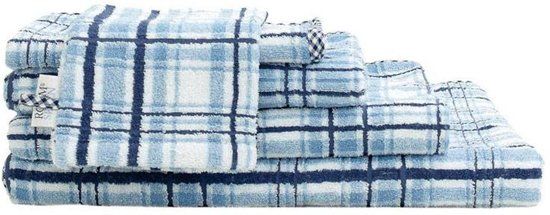 Room Seven Nobel Handdoek - Blauw - 60x110 - 1 stuk