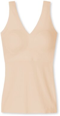 Schiesser Invisible Soft Dames Topje - Micro-materiaal - Sand