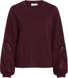 VILA - VISANDY L/S DETAIL SWEAT TOP - Dames Trui