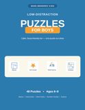 Mind Benders Kids - Low-Distraction Puzzles for Boys: A Calm, Focus-Friendly Activity Book for Kids Ages 6–9