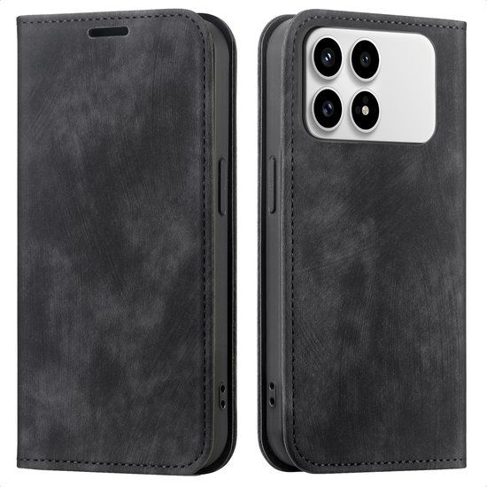 imoshion Slim Bookcase - Geschikt voor Xiaomi Poco F8 Pro - Zwart