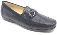 Sioux CORTIZIA-723-H Instappers Blauw Maat 36