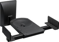 My Wall luidspreker muurbeugel set voor luidsprekers - klembevestiging - tot 25 kg / zwart