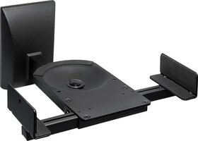 My Wall luidspreker muurbeugel set voor luidsprekers - klembevestiging - tot 25 kg / zwart