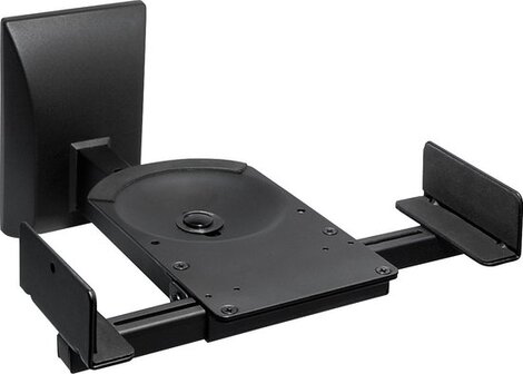 My Wall luidspreker muurbeugel set voor luidsprekers - klembevestiging - tot 25 kg / zwart