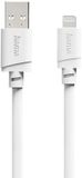Hama 00201800 USB-laadkabel USB 2.0 Apple Lightning stekker, USB-A stekker 1 m Wit