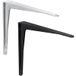 Gedotec Console pour charges lourdes SPARTA en aluminium, 290 x 240 x 38 mm - Noir mat