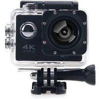 Sportcamera D 800 HD 4K 30m Waterdicht Wifi Zwart
