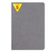 Clairefontaine 733165Cpack Collection Age Bag Notitieboek, A5, 14,8 x 21 cm, 96 pagina's, gelinieerd, wit papier, 90 g, glanzend, ledernerf, 5 stuks