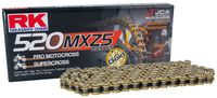 France Equipement hoco parts b.v Chaîne de transmission FE pour moto cross 118 maillons Pas 520 GB520MXZ5 or Neuf