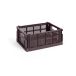 HAY Colour Crate M 26,5x34,5 cm Bordeaux