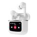 Stereo Cool Touch Stereo Bluetooth-hoofdtelefoon, LCD, wit