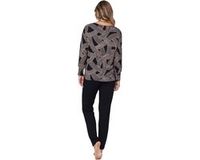 Pastunette Premium Pyjama Balance Viscose Zwart/Beige Maat 42
