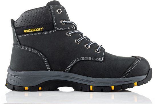 Buckler Boots Buckbootz Wizardz WIZL1BLK S3S - Zwart - 42