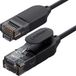 Ugreen - Internet netwerkkabel Ethernet patchkabel RJ45 Cat 6A UTP 1000Mbps - 1 m - Zwart