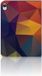 B2Ctelecom iPad (2022) 10.9 Tablet Housse de protection Polygon Color Book Case Cuir artificiel/Silicone/TPU Motif géométrique