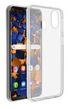 mumbi Hoes compatibel met Samsung Galaxy M20 telefoonhoes dun, transparant
