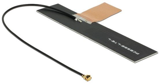 Delock LTE PCB Antenne met MHF IPEX (v) connector - 0,5 - 2 dBi - 0,15 meter