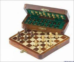Philos Reis schaak cassette Star - Hout - EAN: 4014156027213