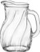 Bormioli Rocco pichet - verre - transparent - 1 litre