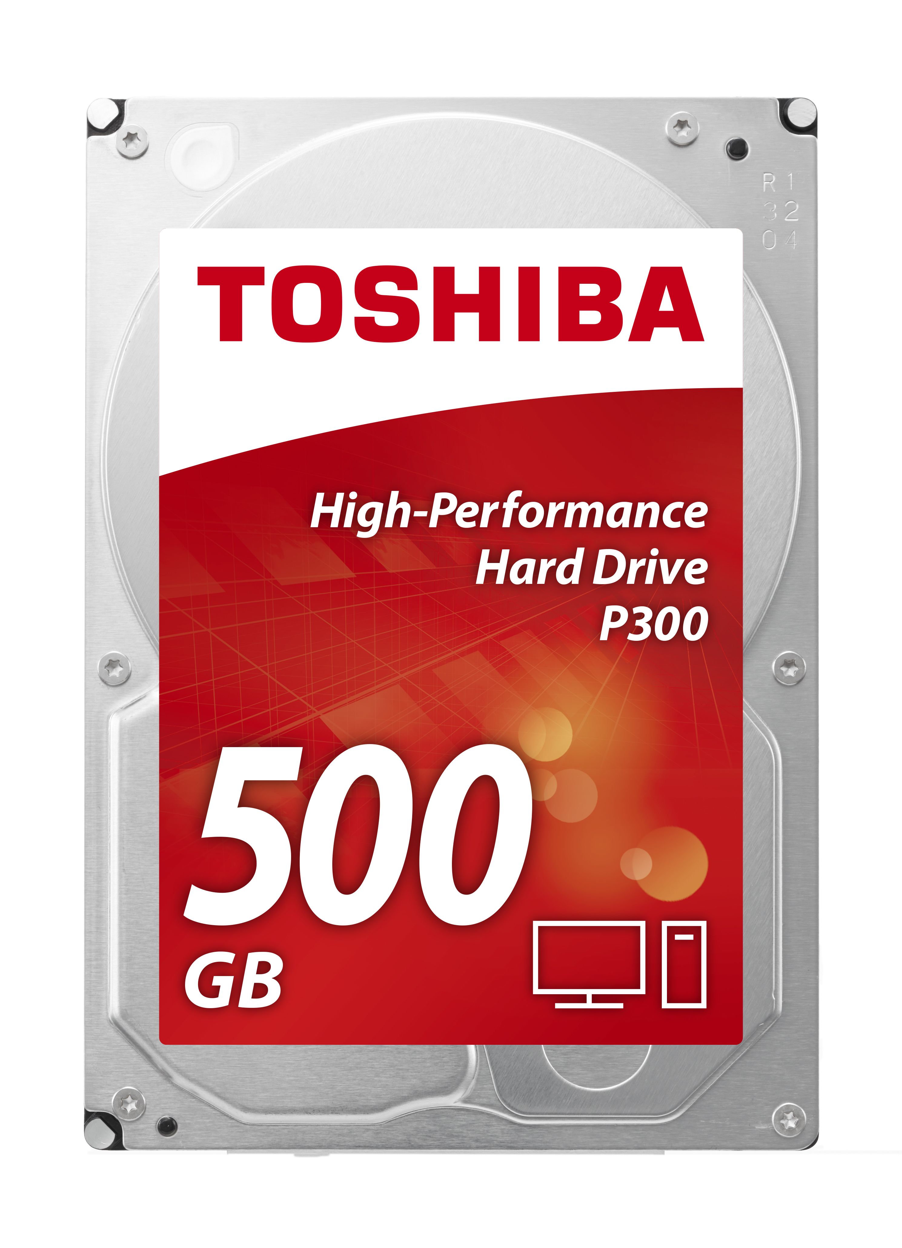 Toshiba P300 500GB 3.5" HDD - 7200 RPM - SATA III