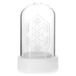 DecoKing LED decoratie Kerstmis glazen koepel sneeuwvlokken verlichting Ilum Snowflake