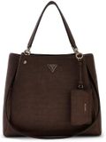 GUESS Lorella Girlfriend Tote Espresso donkerbruin schoudertas