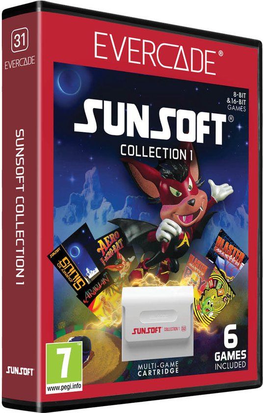 Evercade Sunsoft Collection 1 - Cartridge 1