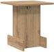 vidaXL Table d'appoint Artisan Chêne 35,5 x 35 x 40 cm Bois transformé