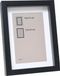 Deknudt Frames Fotolijst om Objecten in te lijsten - Zwart met witte passe-partout - Voor foto 30x40 cm