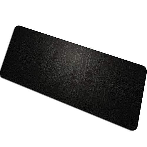 DHSBD Rubber Gaming Mouse Pad Xxl Large Keyboard Mouse Mat Laptop Pc Notebook Desk Pad Lock Edge Mouse Pad Zwart 1000X500X3Mm