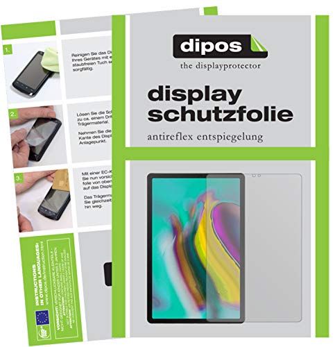 dipos I 2X beschermfolie mat compatibel met Samsung Galaxy Tab S5e 10.5 inch folie schermbeschermfolie