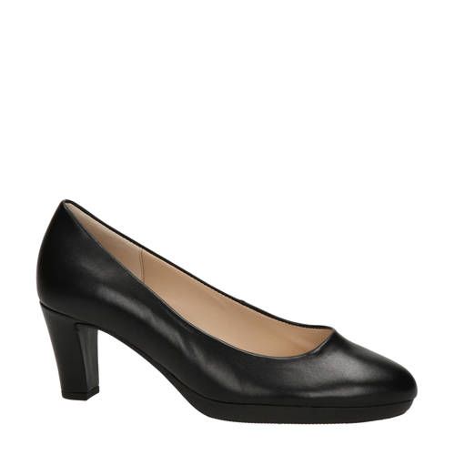 Gabor leren pumps zwart