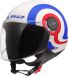 LS2 OF558 Sphere Lux II Urby Wit Blauw Rood 06 Jethelm - Maat S