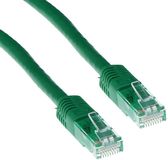 ACT Groene 2 meter U/UTP CAT6A patchkabels met RJ45 connectoren IB3902