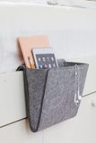Heble® 2x Bedside Pocket Opbergzak Grijs