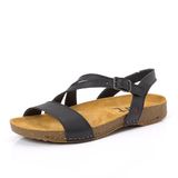 Art 1045 I Breathe, damessandalen, nappa zwart, maat 40, Nappa, zwart, 40 EU